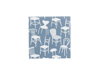Papírové ubrousky Chairs 33x33 20ks