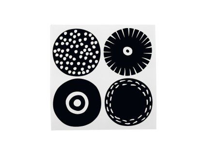 Papírové ubrousky Candy black 33x33 20ks