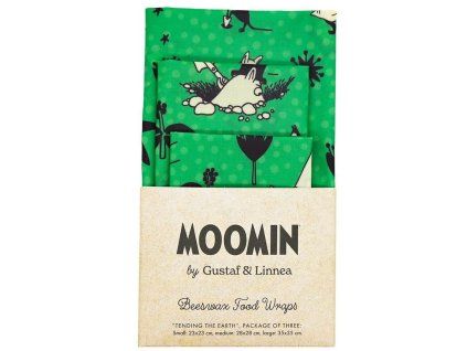 Bees Wrap 3-Set Moomin Tend the Earth assorted