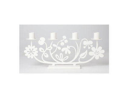Adventní svícen Elvy white 16x36