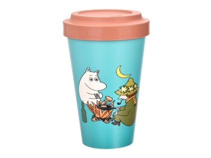 Take-away kelímek Moomin Camping blue 450ml