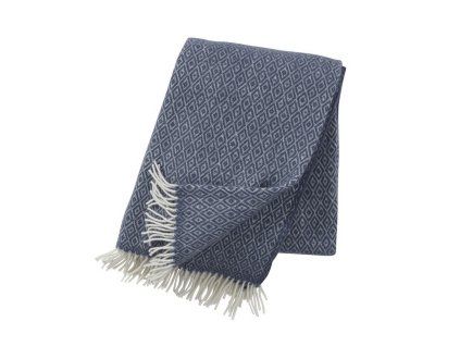 vlneny pled stella smokey blue