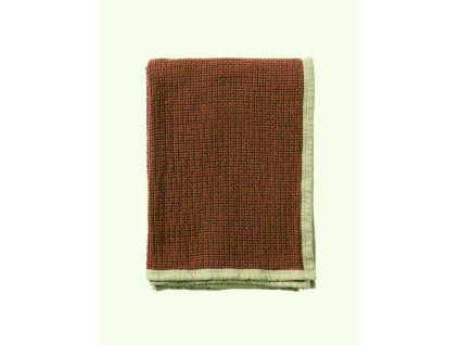 Bavlněná deka Decor rust 125x170