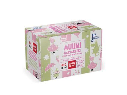 Černý čaj Moomin Berry Trip Assorted 20 x 1,75 g