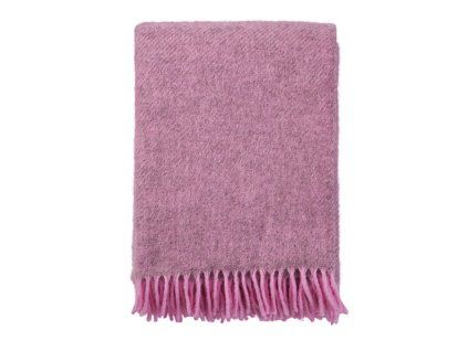 vlneny pled gotland pink