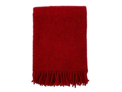 vlneny pled gotland red