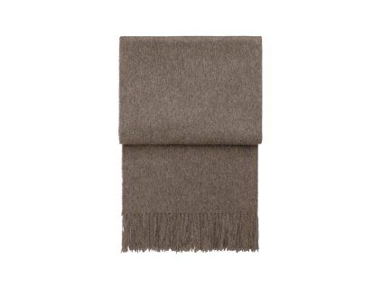 Stylový alpaka pléd Classic mocca 130x200