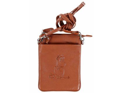 Malá kabelka přes rameno Moomin cognac