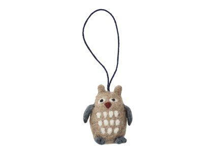 Vánoční dekorace Owl ( sova)