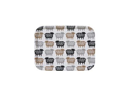 Small tray Sheep grey 27x20