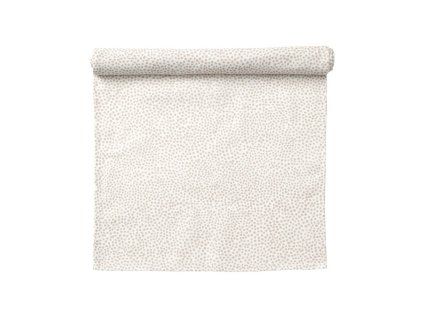 Běhoun na stůl Dots beige 45x150