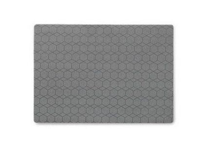 Prostírání Hexagon grey 43x30