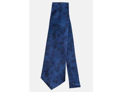 Hedvábná kravata Moomin Summer blue