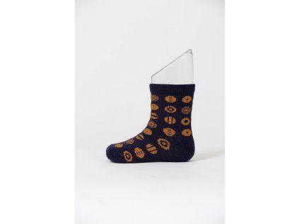 Dětské merino ponožky Candy navy