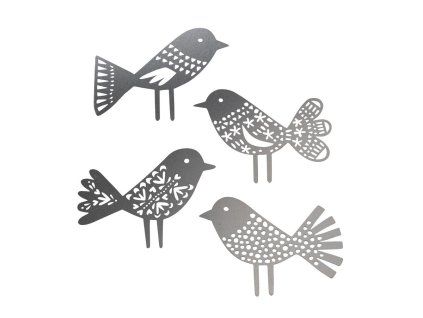 Sada závěsných dekorací Birds 4-set