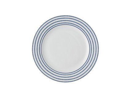 Dezertní talíř Candy Stripe blue 18cm