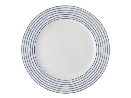 Mělký talíř Candy Stripe blue 26cm