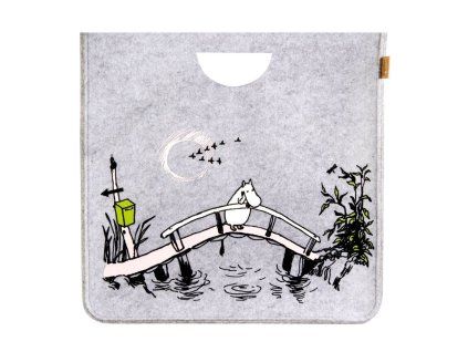 Úložný koš Moomin Missing you L