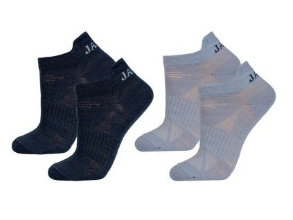 Janus dětské merino ponožky LW Blue 2-pack