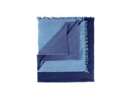 Šála Cashmere Blue Degrade 70x200