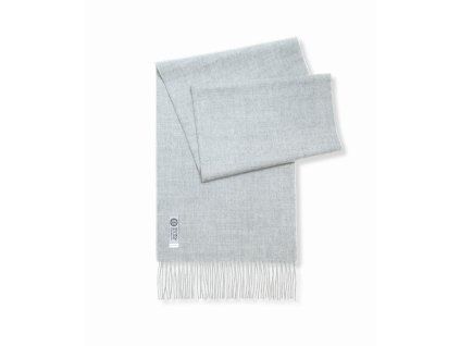 Vlněná šála Toni silver grey 2