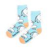 Ponožky Moomin 36-42 light blue modré