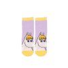 Dětské ponožky Snorkmaiden 24-26 lilac yellow