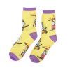Ponožky Moomin Snorkmaiden 36-42 yellow summer