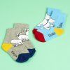 Dětské ponožky Moomin baby blue 2-pack