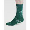 Bambusové ponožky Delta Dinosaur green 41-46