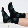 Bambusové ponožky Flower Power black 41-46