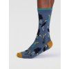 Bambusové ponožky Heron Bird blue 40-46