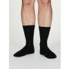 Bambusové ponožky Jimmy Solid black 41-46
