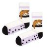 Ponožky Retro Pippi Punčochata 36-42 white bílé