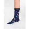 Bavlněné ponožky Multi Bird blue 37-40