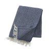 vlneny pled stella smokey blue