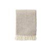 vlneny pled classic wool brown 130x200
