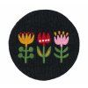 Plstěná podložka Tulip black d20