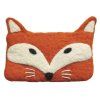 Plstěné pouzdro Fox orange 20x10