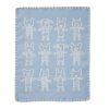 Deka pro panenky Hug blue