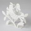 Držák na ubrousky Peace white 13x16x4