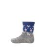 Dětské merino ponožky Nature grey blue 30/34