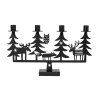Adventní svícen Christmas forest 24x41