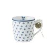 Porcelánový hrnek Petit Fleur blue 240ml