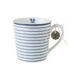 Porcelánový hrnek Candy Stripe blue 320ml