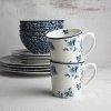 Porcelánový hrnek China Rose blue