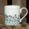 Originální porcelánový hrnek Thistles