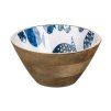 Dřevěná mísa Barrier Reef Bowl blue 24 cm