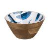 Dřevěná mísa Ocean Fish Bowl blue 24 cm