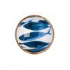 Dřevěná miska Ocean Fish Bowl blue 17 cm